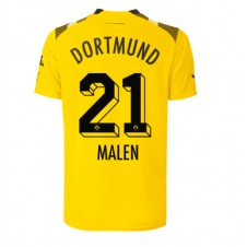 Borussia Dortmund Donyell Malen #21 Tredje Tröja 2022-23 Korta ärmar